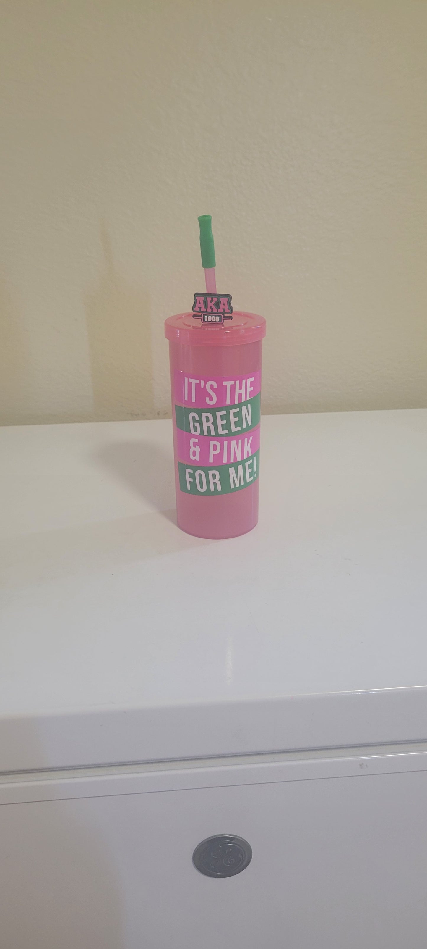 It's The Green & Pink For Me 20oz Tumbler