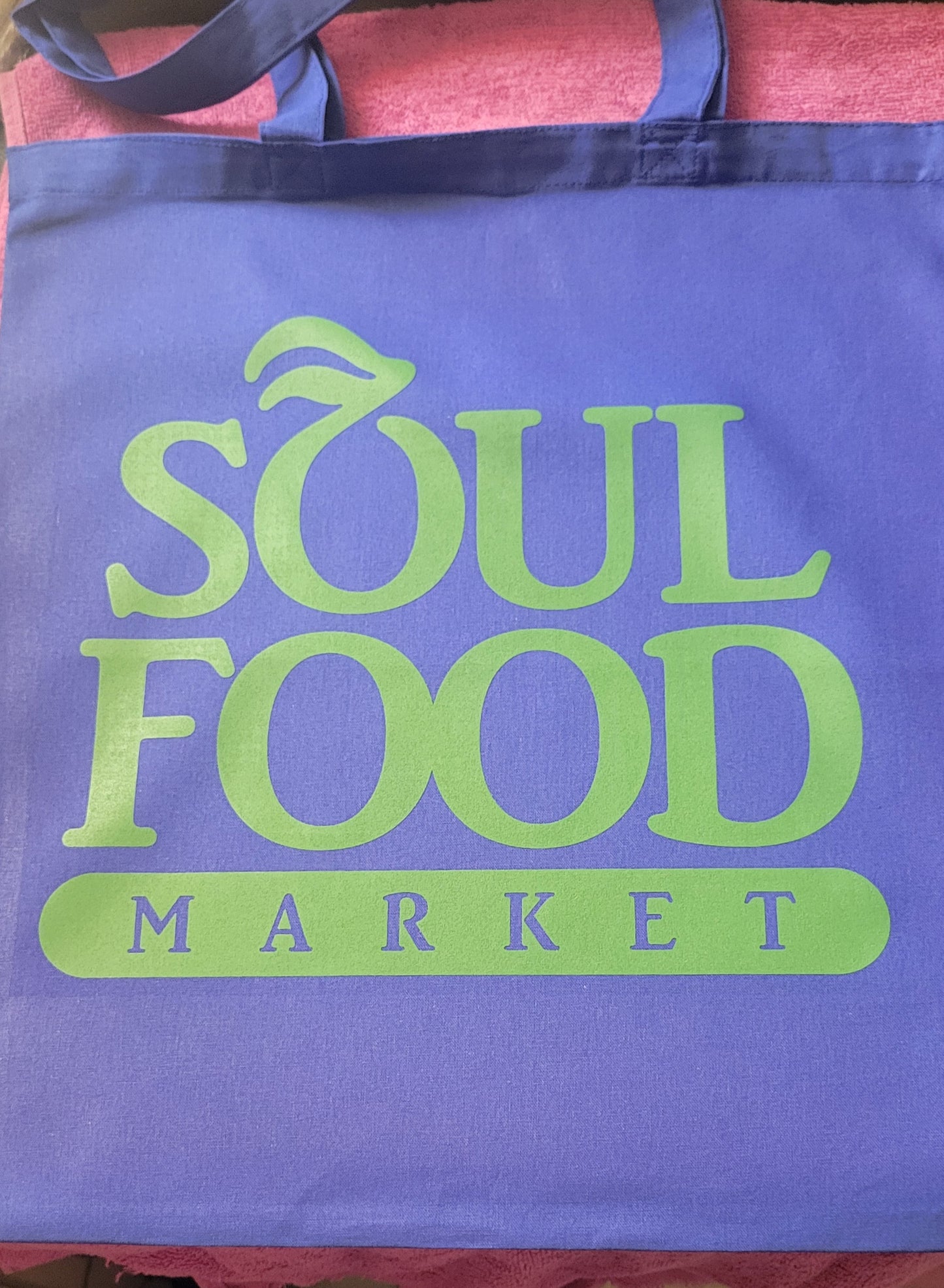 Soul Food Market Reusable Shopping Bag