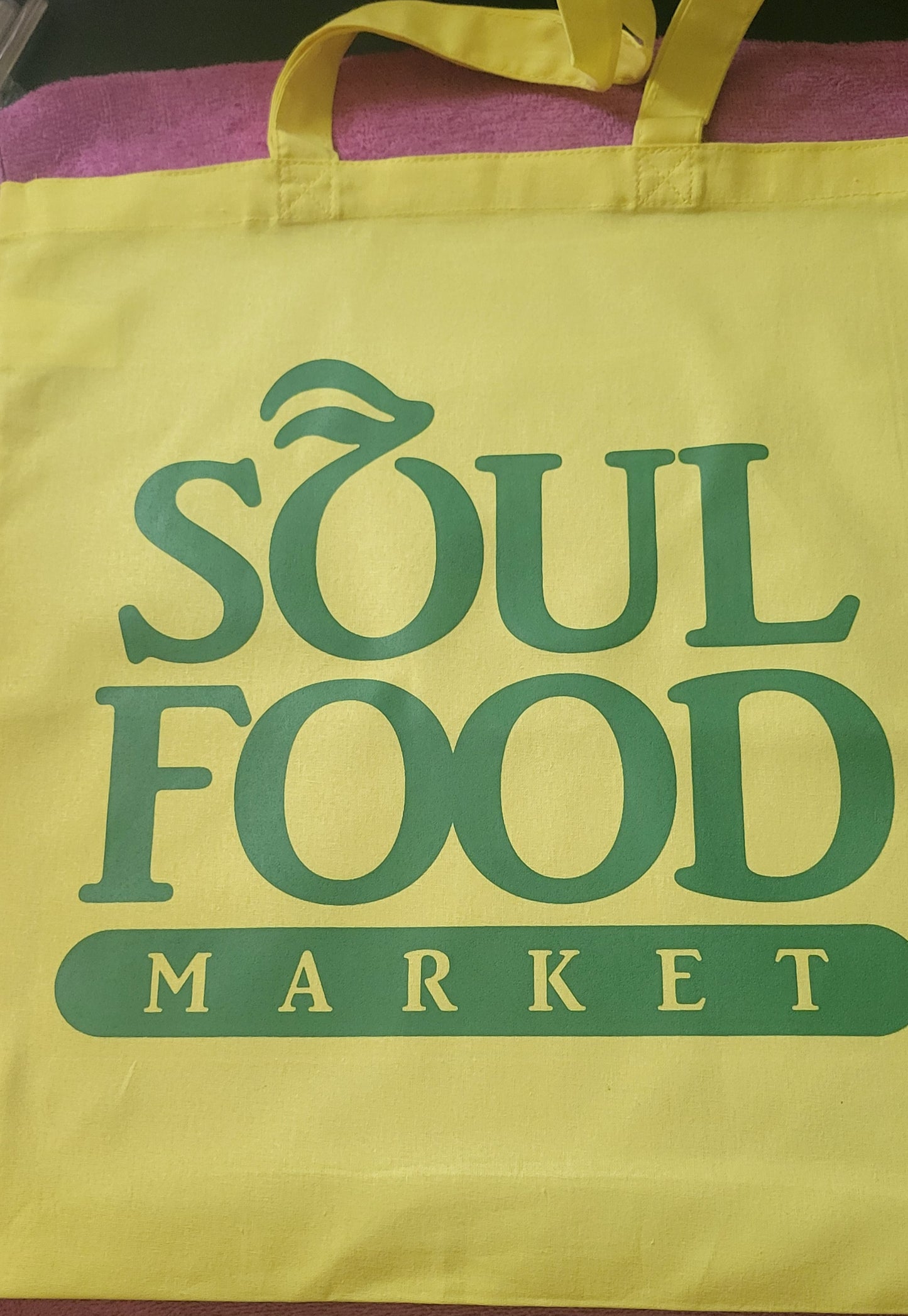 Soul Food Market Reusable Shopping Bag