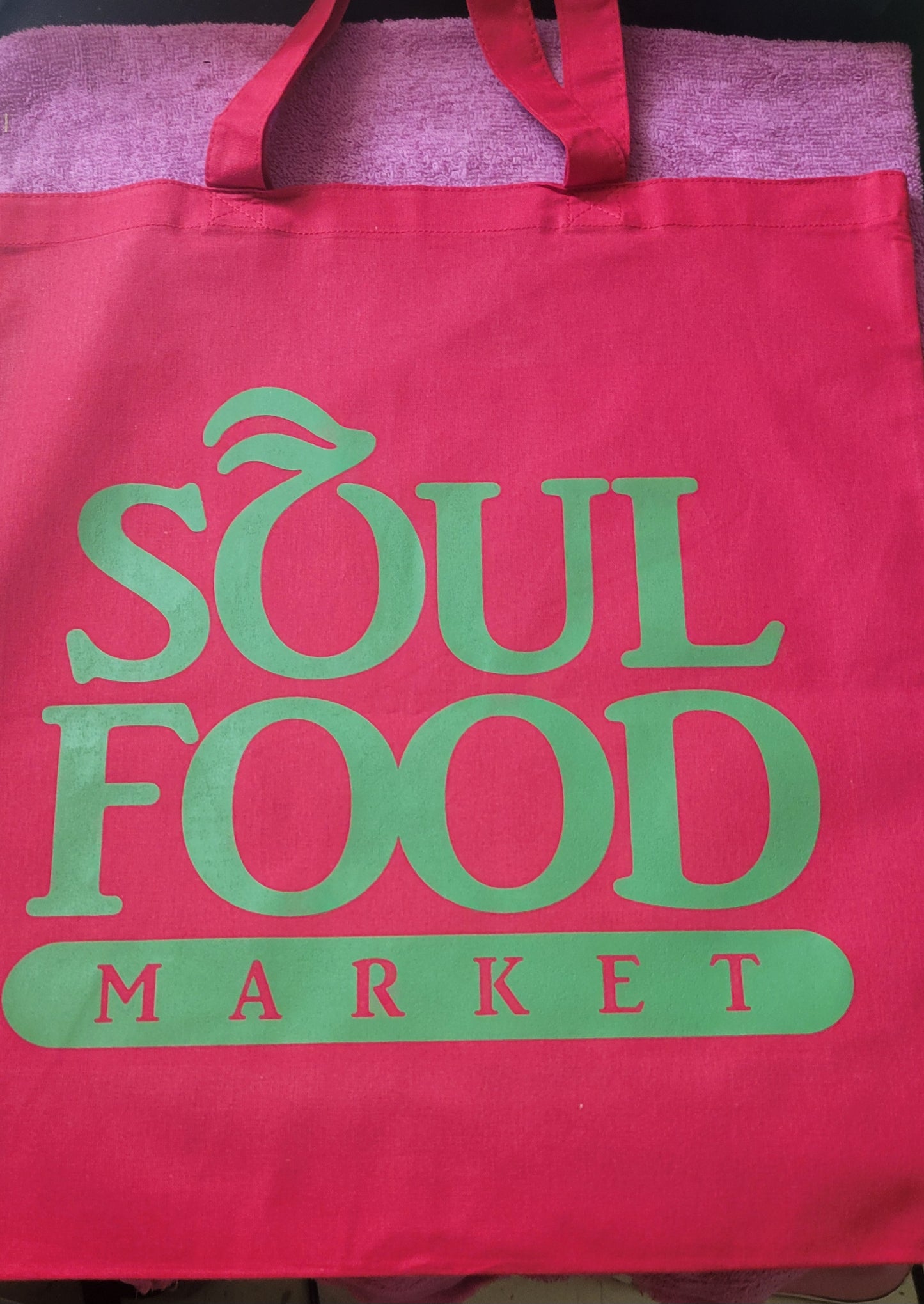 Soul Food Market Reusable Shopping Bag