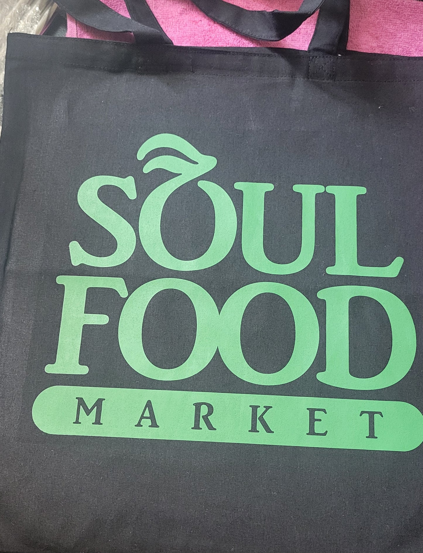 Soul Food Market Reusable Shopping Bag