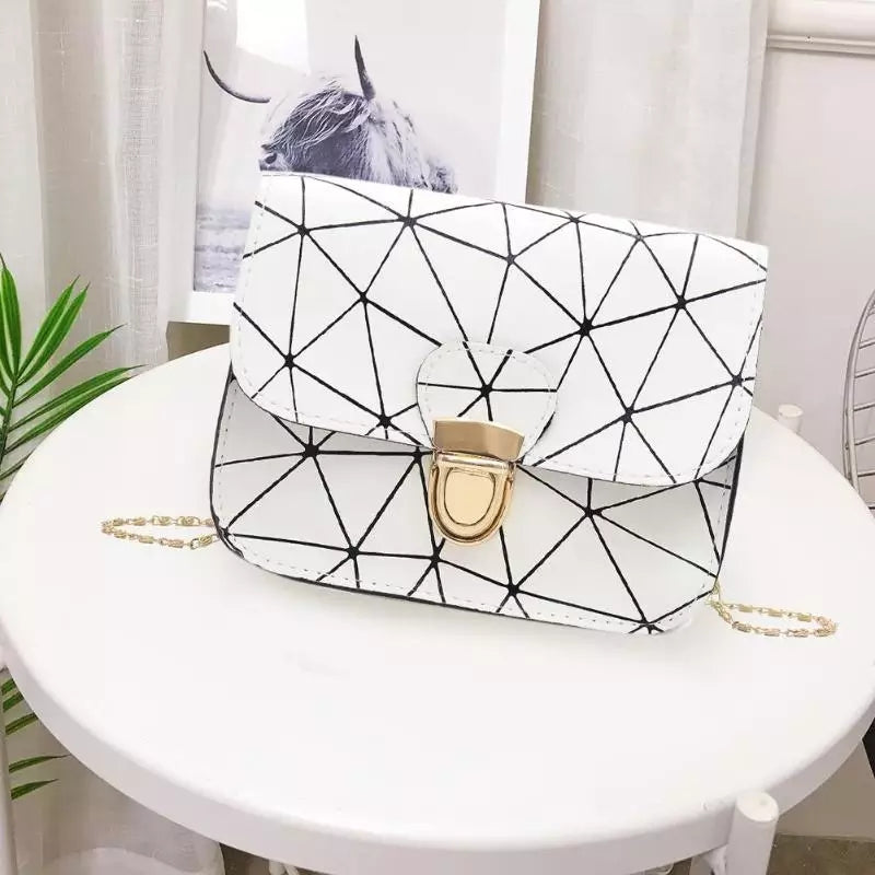 Mini Geometric Crossbody Bag
