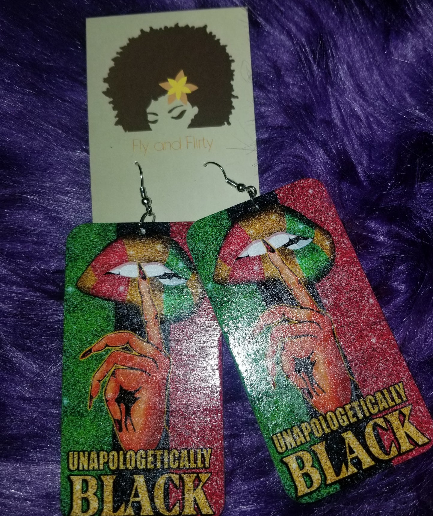 Unapologetically Black Earrings