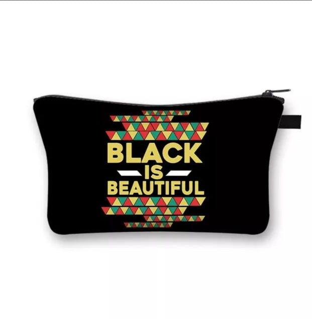 Black Is Beautiful Makeup Bag